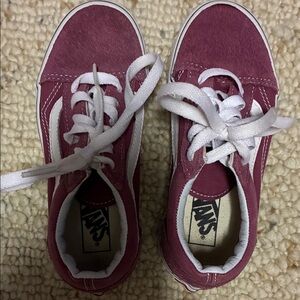 Vans Kids Sneakers in Pink and White